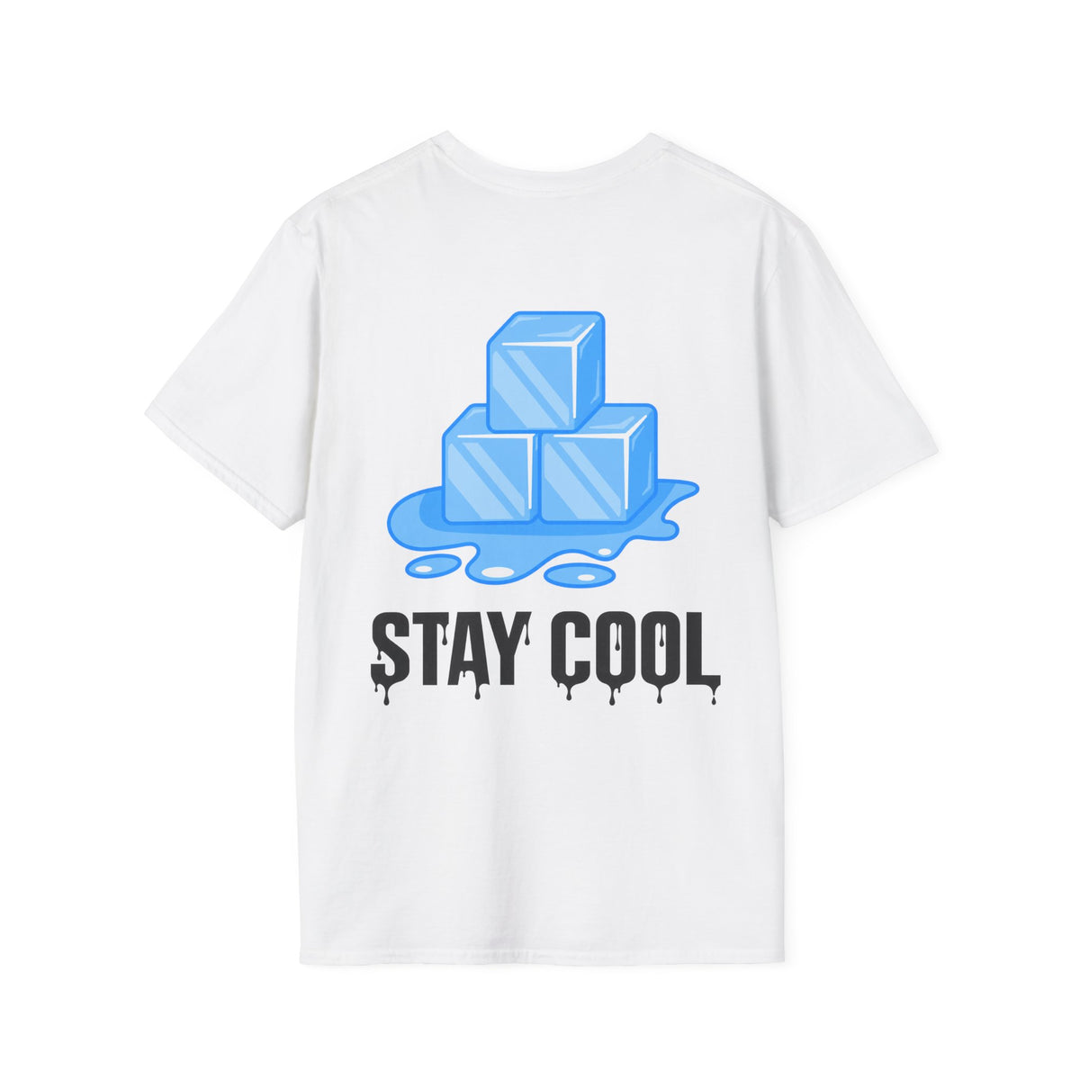 Stay Cool back | color:white
