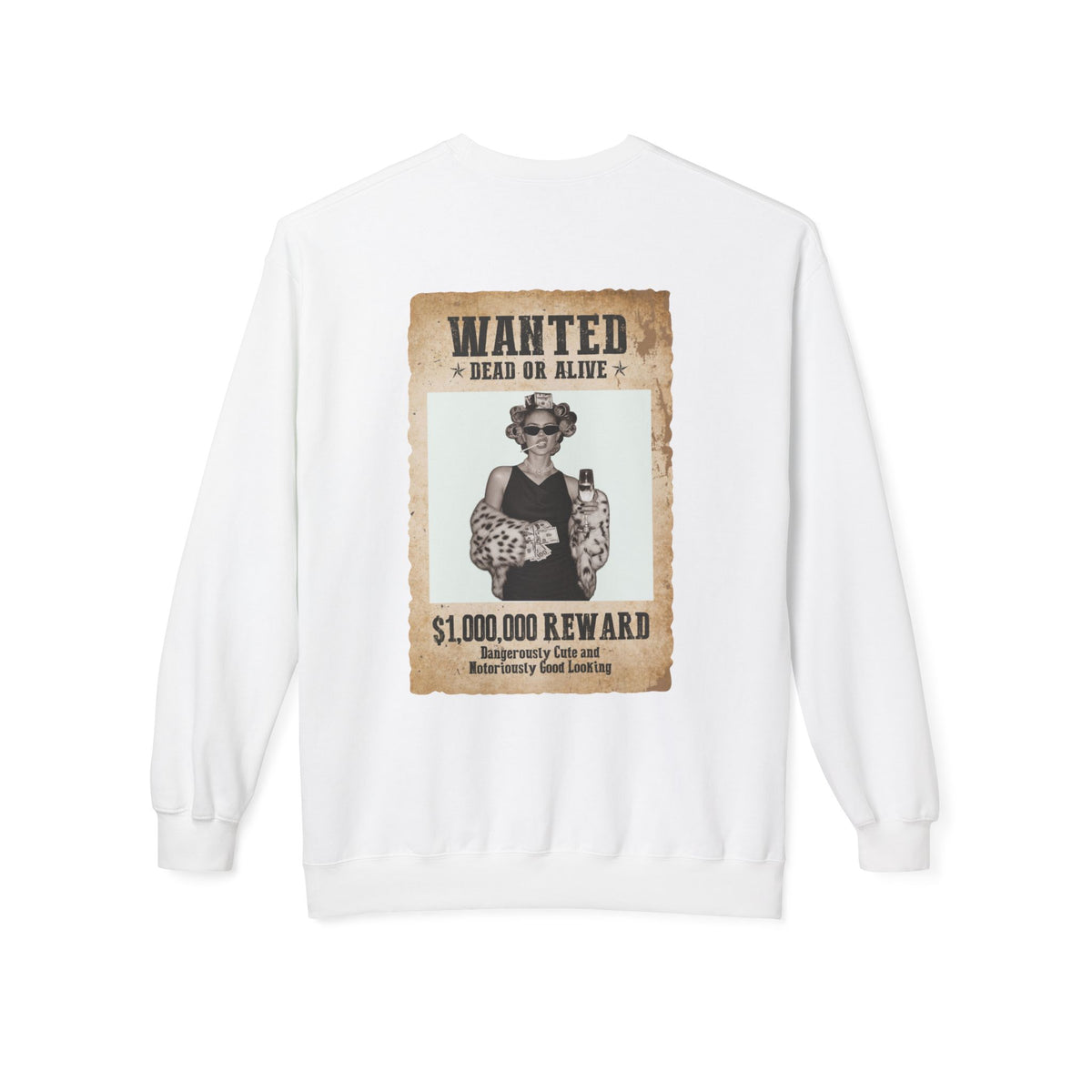 Wanted Poster back | color:white