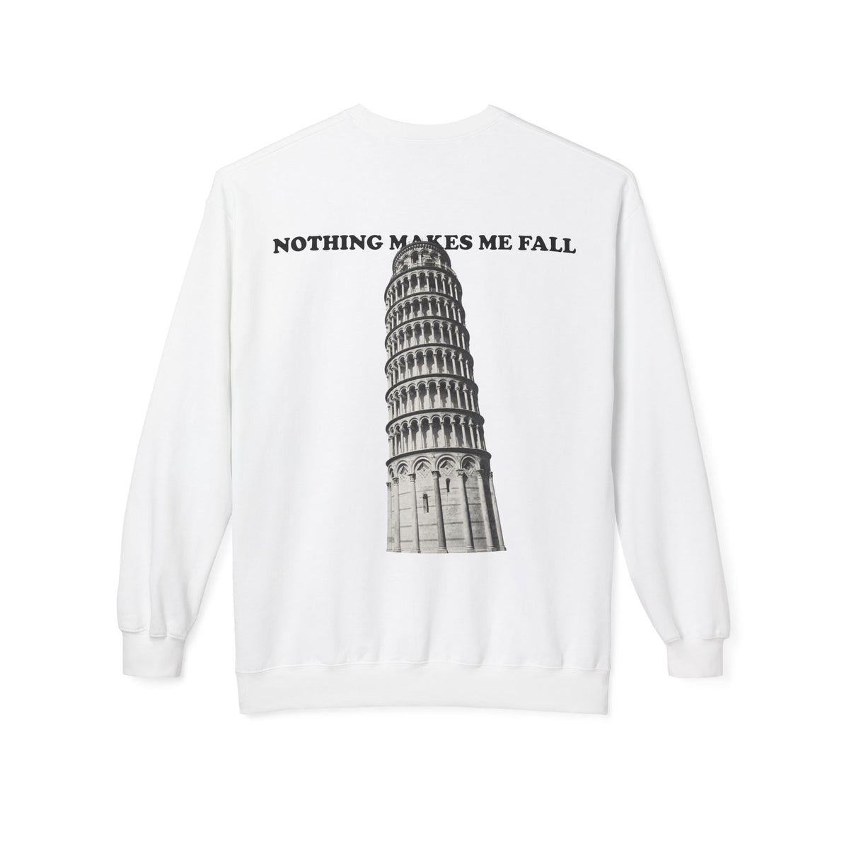 Nothing Makes Me Fall back | color:white