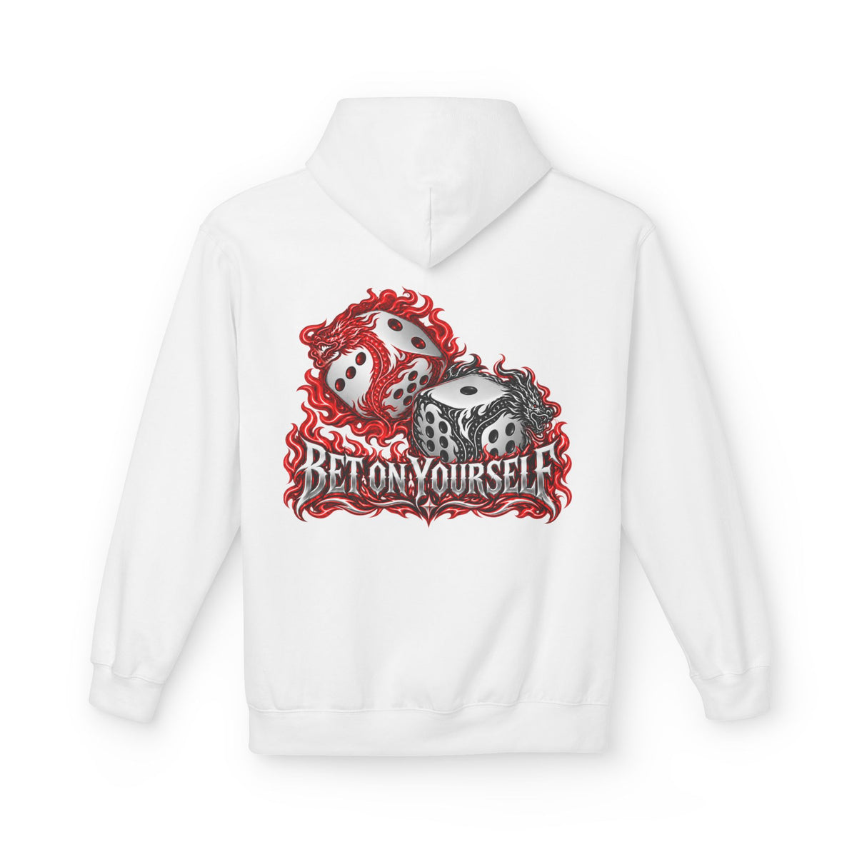 Bet On Yourself back | color:white