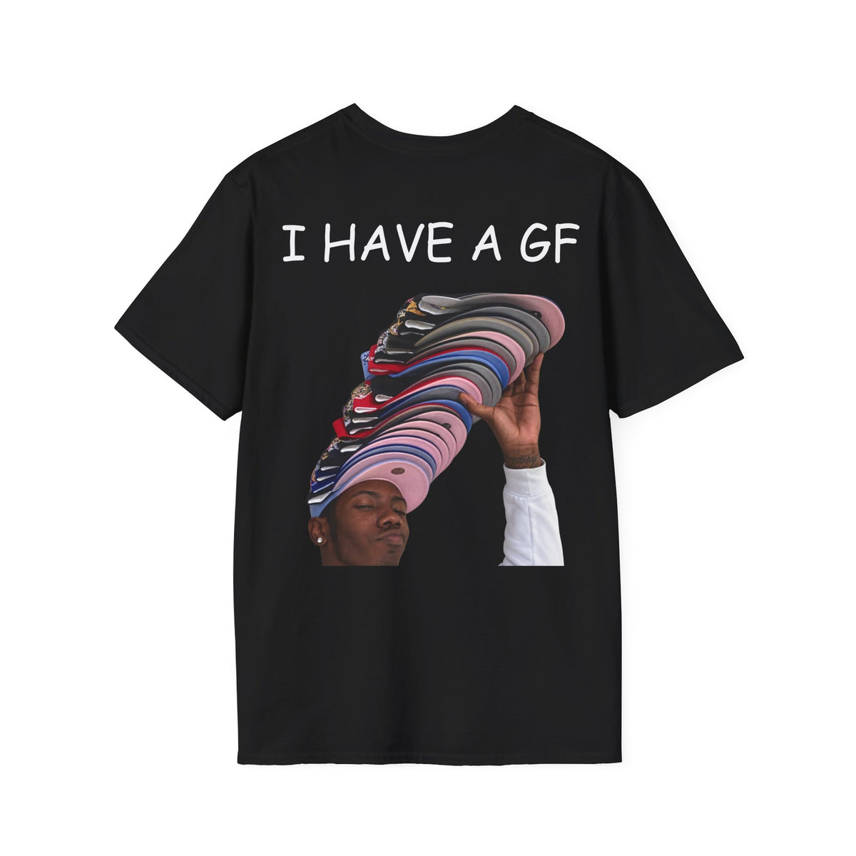 I HAVE A GF back | color:black