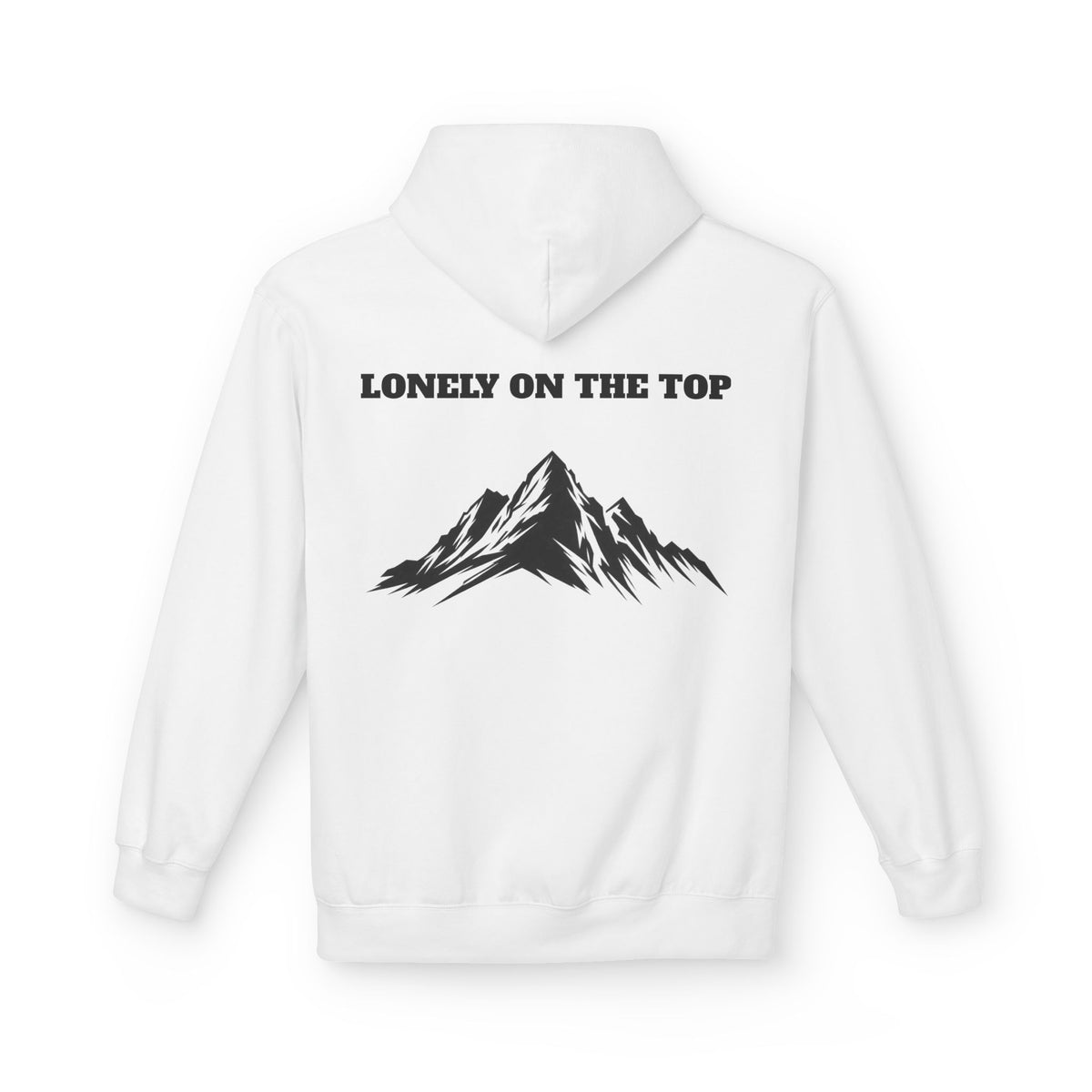 Lonely on the Top back | color:white