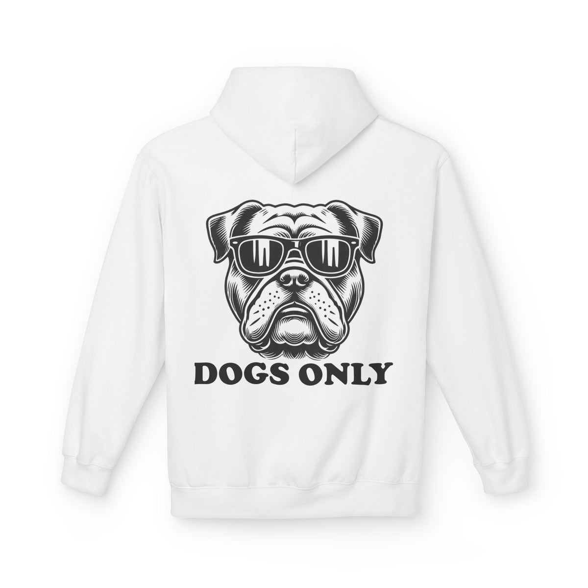 Dongs Only back | color:white