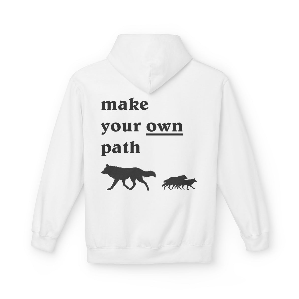 Make your own path back| color:white